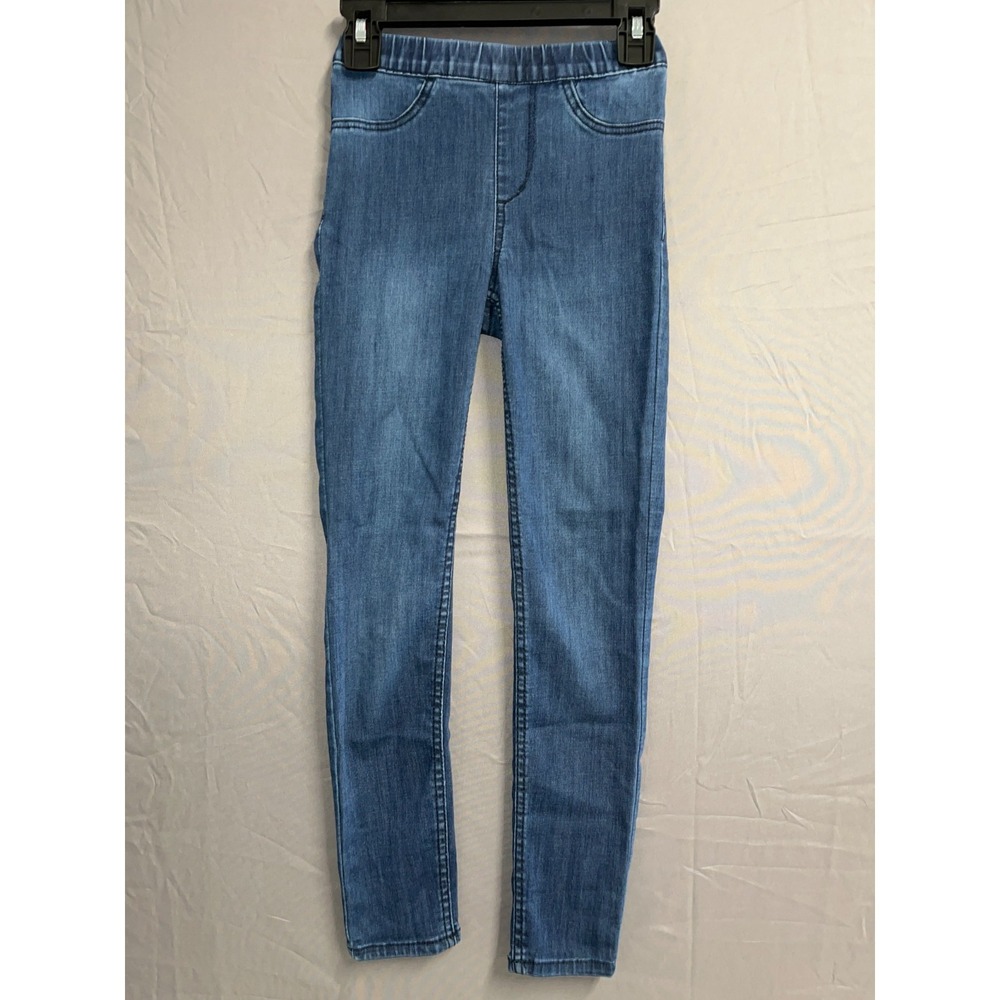 H&M Jegging Jeans Womens 7 Blue Denim Cotton Stretch Casual‎ Streetwear Outdoor